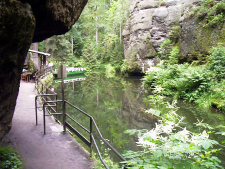 Hinterhermsdorf - Obere Schleuse - Kahnfahrt Hinterhermsdorf - Obere Schleuse - Kahnfahrt 