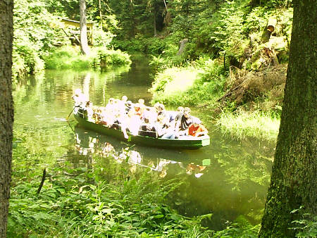 Kahnfahrten ab Hinterhermsdorf Kahnfahrten in Hinterhermsdorf ab obere Schleuse 